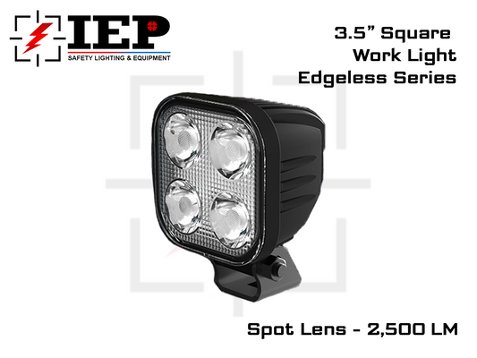 3.5" LED Work Light EDGELESS ES Series - 2,500 LM Spot Beam