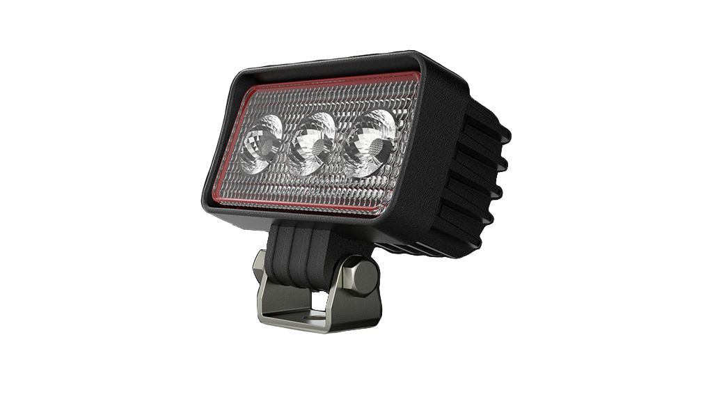 Work Light RE Series - 3 LED Rectangles Flood Beam Optics