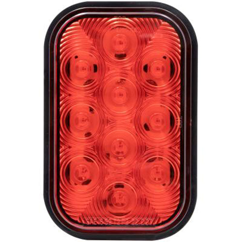 Maxxima Rectangular Red Stop/Turn/Tail