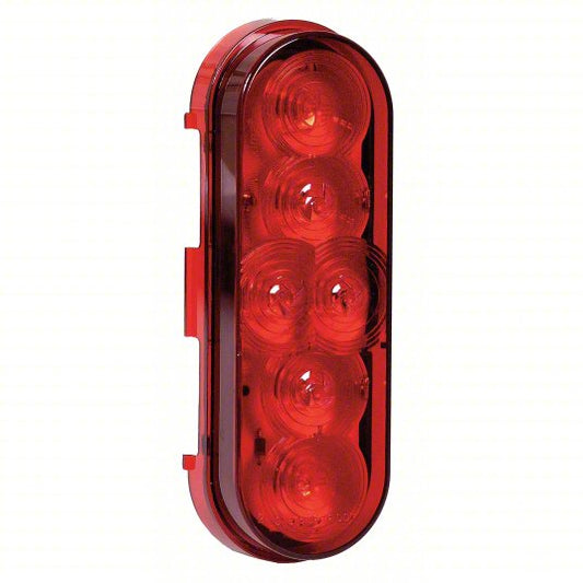 Maxxima 6" Oval Red LightningS Series STT