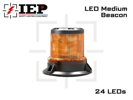 Medium LED Beacon - 24 LEDs AMBER