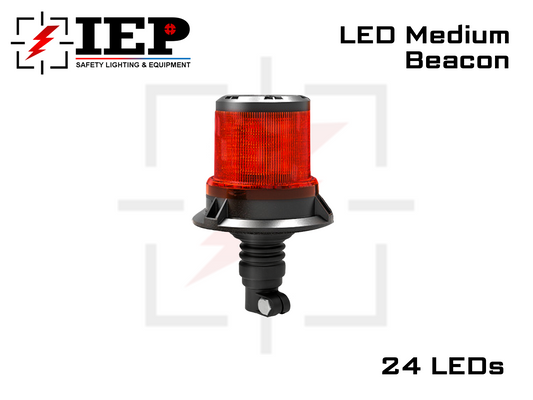 Medium LED Beacon - 24 LEDs RED