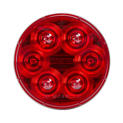 Maxxima 4" Round Red LightningS Series STT