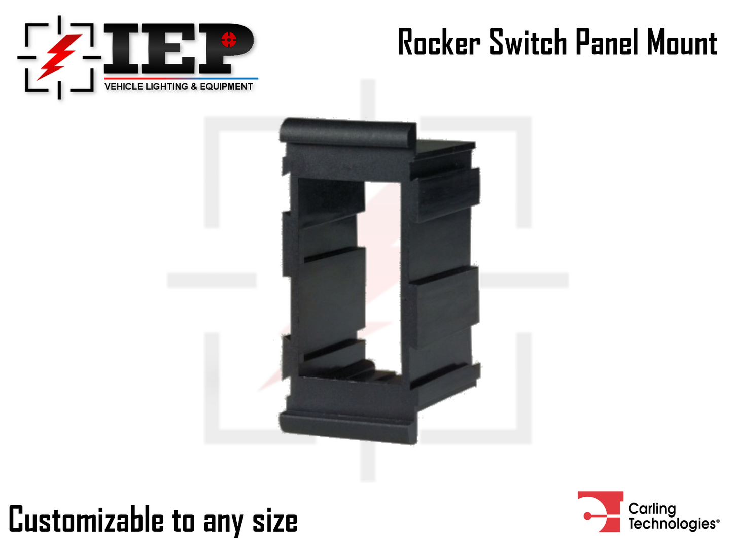 Carling Technologies Rocker Switch Panel Mounts