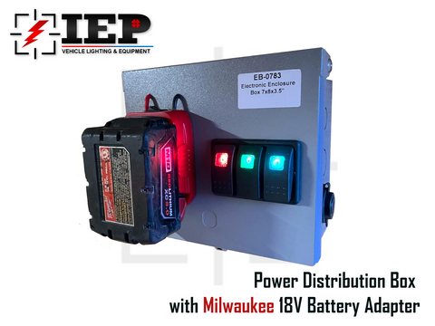 Power Inverter AC Outlet Adapter For Milwaukee 18v Battery DC 18V