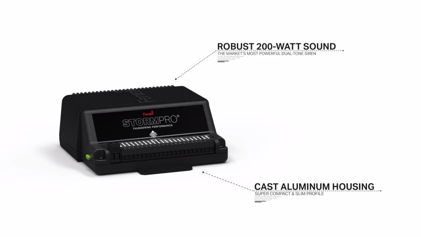 Feniex Storm Pro Siren 200 Watts