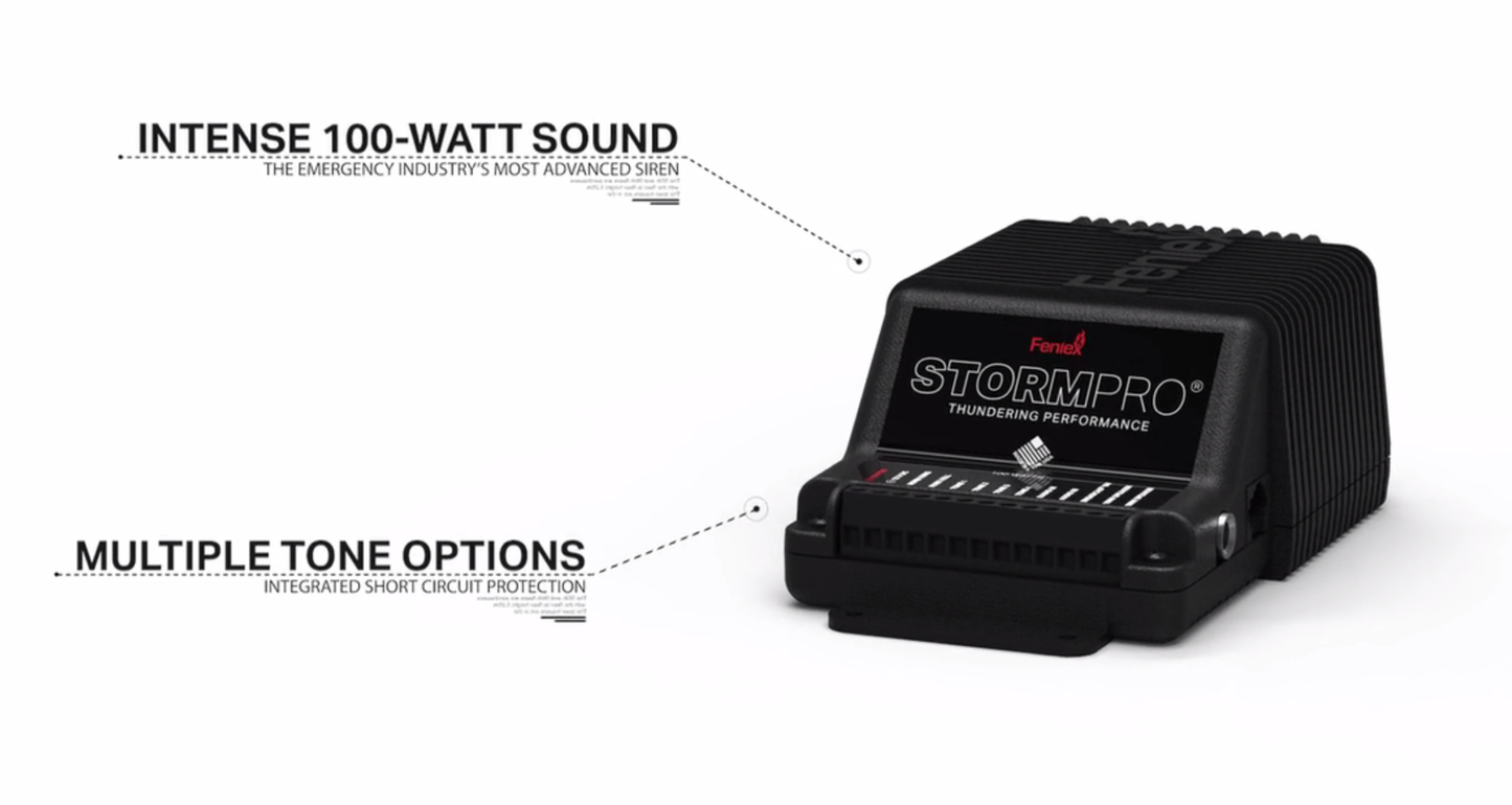 Feniex Storm Pro 100 Watts Siren